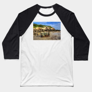 Lobster Trap on Salt Island Good Harbor Beach Gloucester MA Baseball T-Shirt